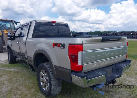 2017 Ford F-250 King Ranch from USA, damaged, VIN 1FT7W2BT8HEE30146